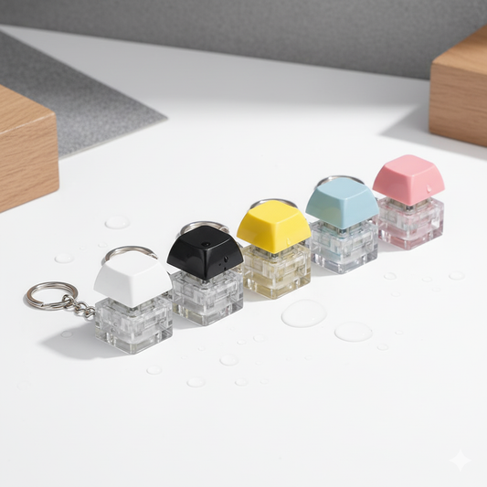Keyboard Fidget Keychain
